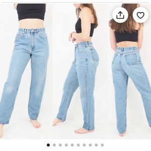 HippieMagicVintage Van Heusen Women's Jeans High Waist Regular Fit Size:8